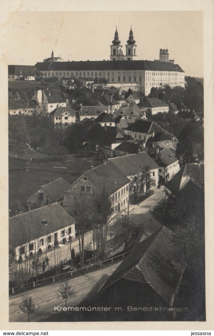 AK - OÖ - Kremsmünster - Ortsansicht - 1938 - Kremsmünster