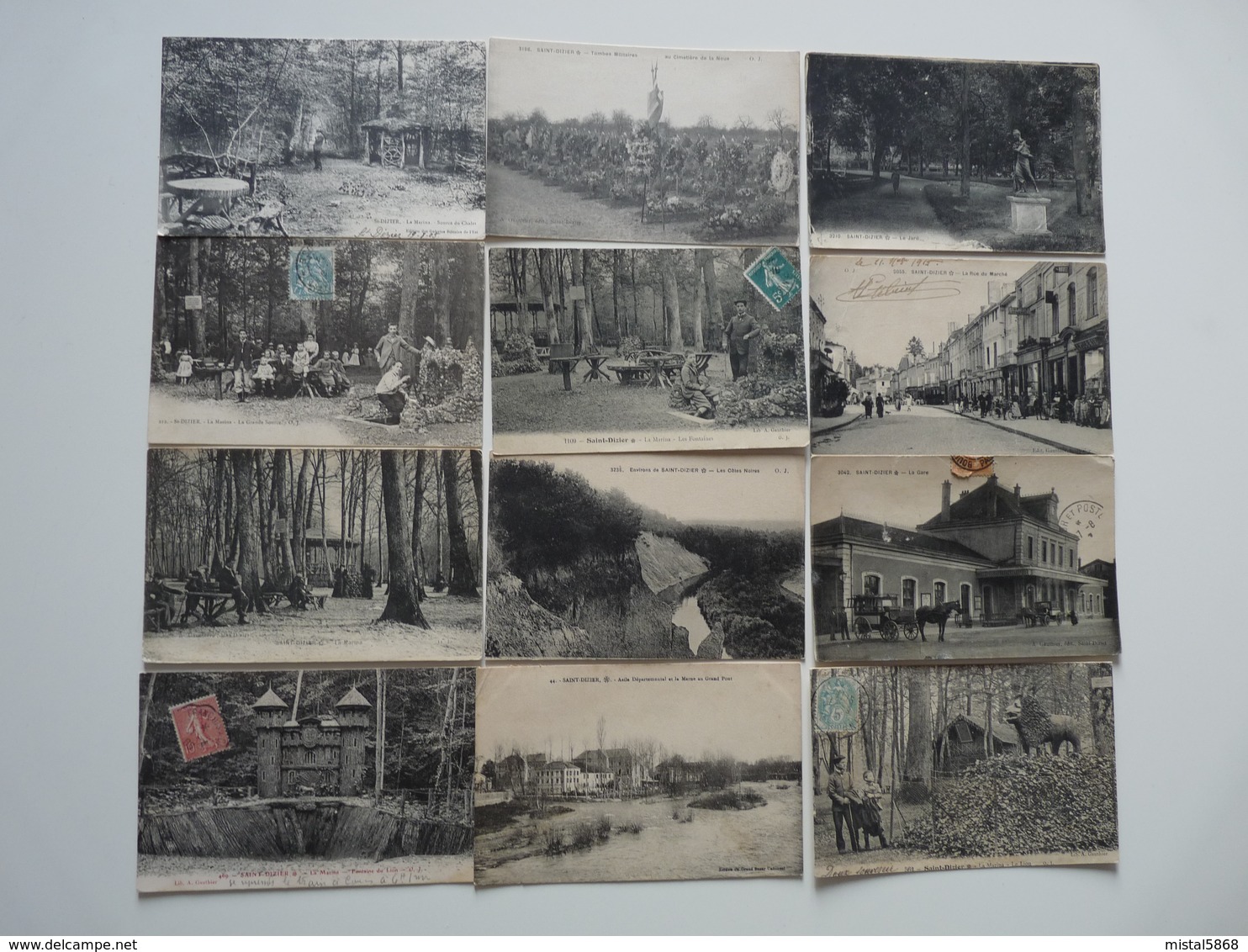 LOT 78 CARTES POSTALES ANCIENNES SAINT DIZIER HAUTE MARNE VOIR 5 PHOTOS - Saint Dizier