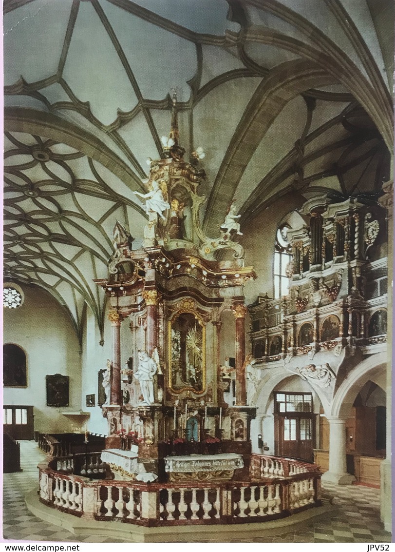 (2921) Wallfahrtskirche Dettelbach Am Mainz - Blick Vom Hochaltar - Kitzingen