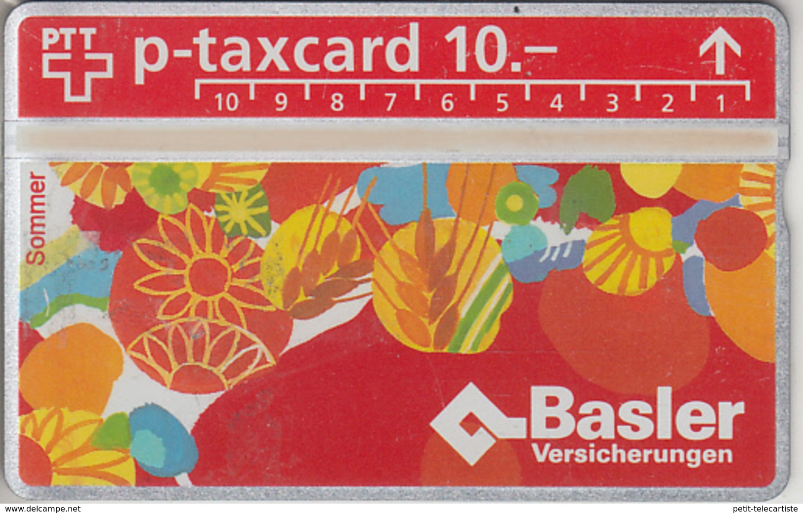 SUISSE - PHONE CARD - TAXCARD-PRIVÉE  ***  ASSURANCES 7 *** - Schweiz