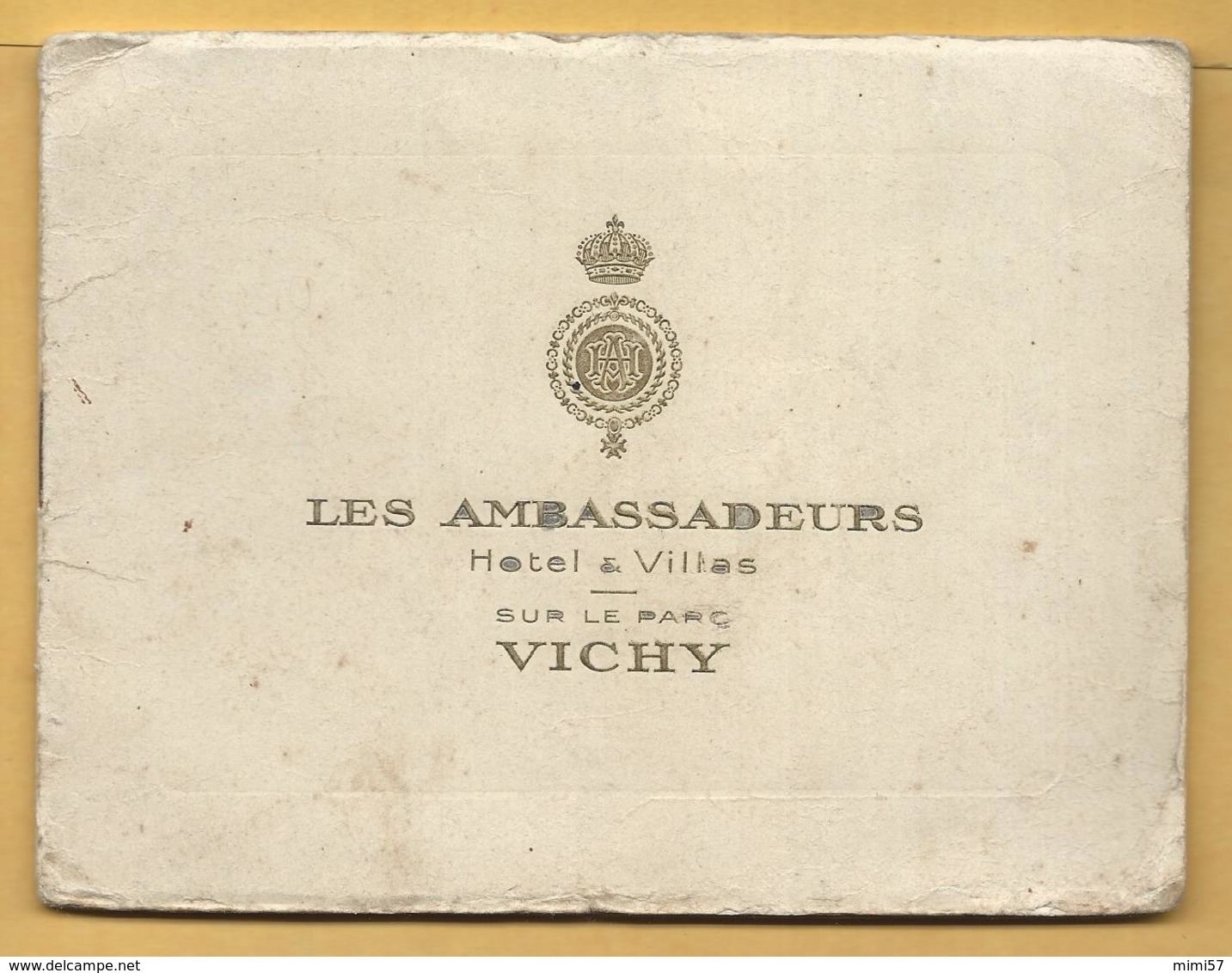 Livret De 8 Vues + 1 Plan De VICHY - LES AMBASSADEURS - Dépliants Touristiques