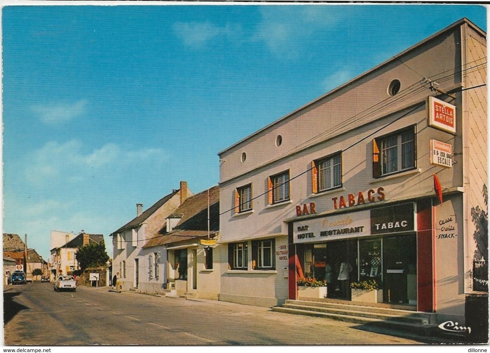 D 65  LA BARTHE De NESTE  Hotel L'Escale  (Bar Tabac) - La Barthe De Neste