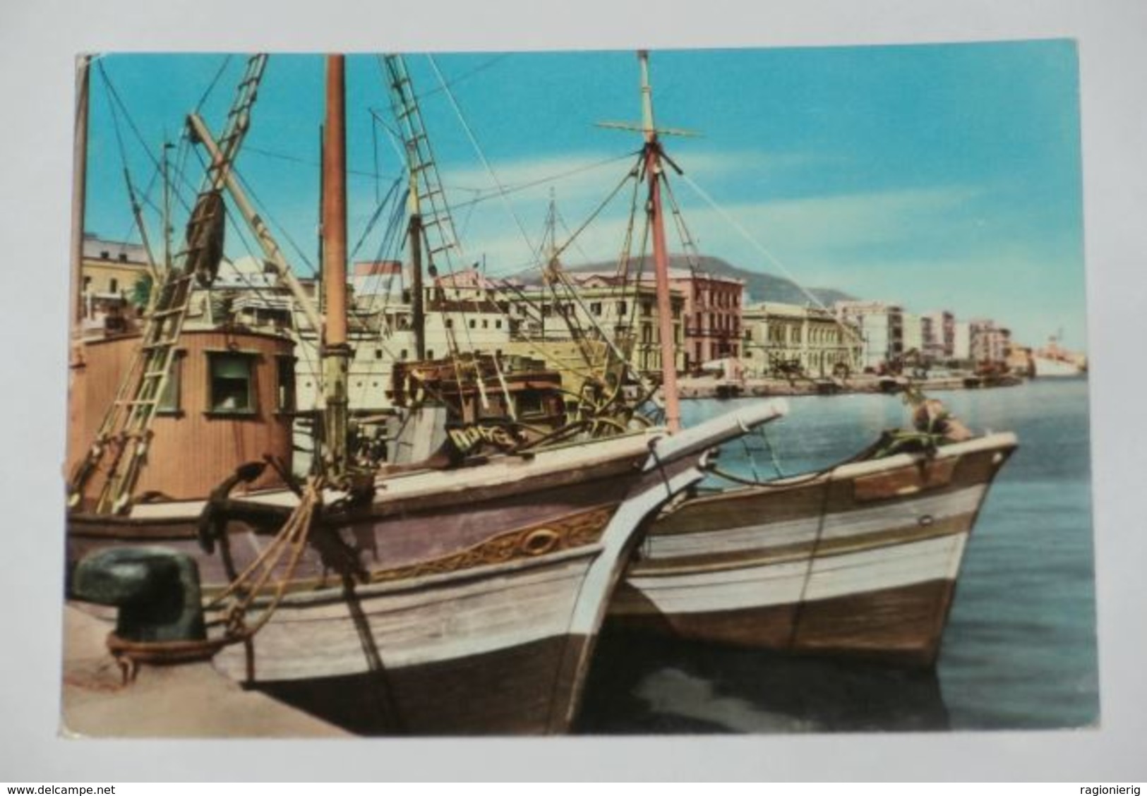 TRAPANI - Porto Con Pescherecci - 1958 - Trapani