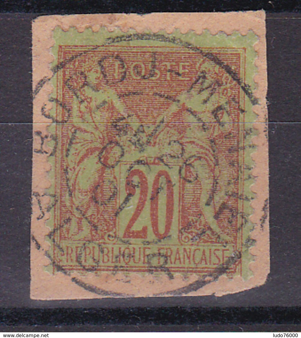 D106/ SAGE N° 96 CACHET ALGERIE - 1876-1898 Sage (Type II)