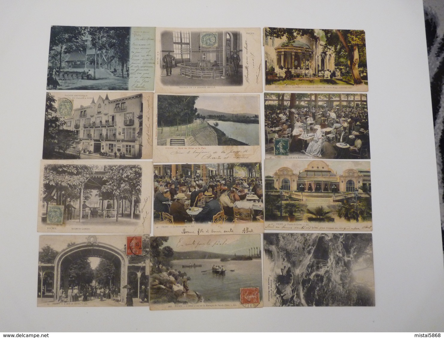 LOT 54 CARTES POSTALES ANCIENNES VICHY ALLIER - Vichy