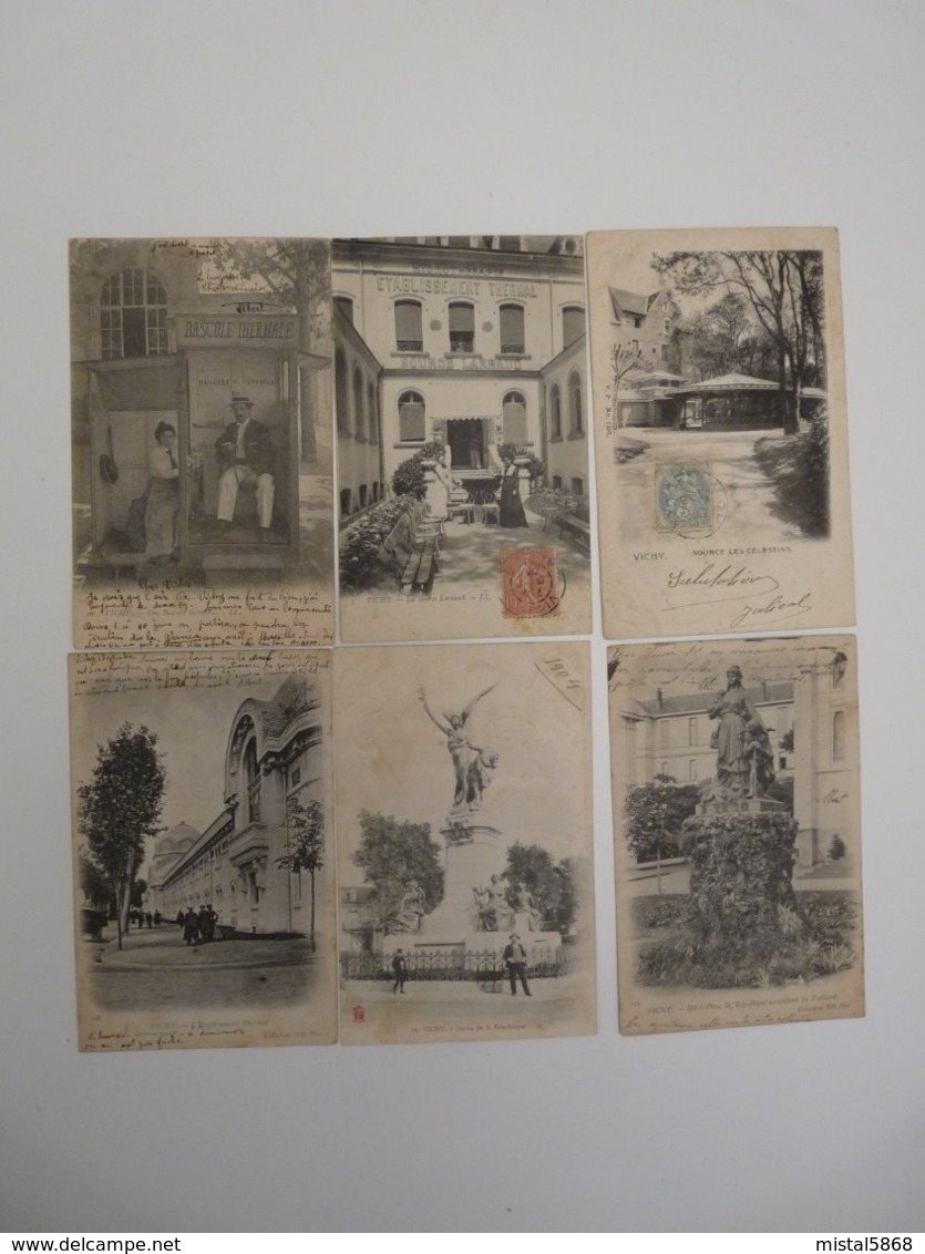 LOT 54 CARTES POSTALES ANCIENNES VICHY ALLIER - Vichy