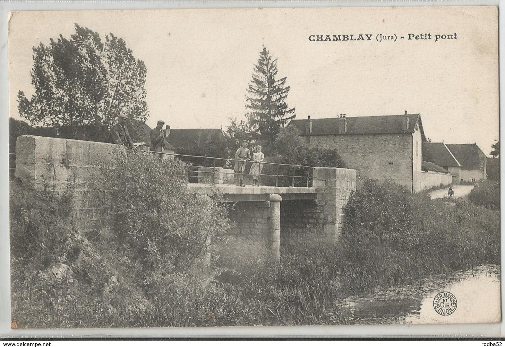 CPA - 39 -Jura - Chamblay - Le Petit Pont - Altri & Non Classificati