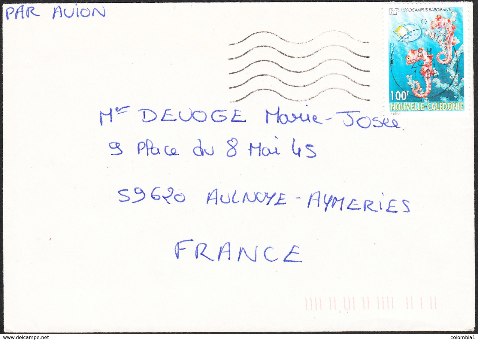 NOUVELLE CALEDONIE Lettre  De TONTOUTA Du 2/01/1998 YT 740 - Storia Postale