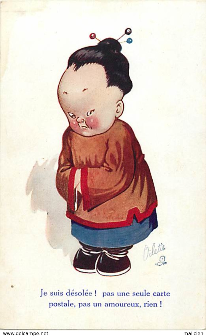 -themes Div.-ref-DD305- Enfants -illustrateurs -illustrateur - Oilette - Chine - China - Raphael Tuck - - Chine