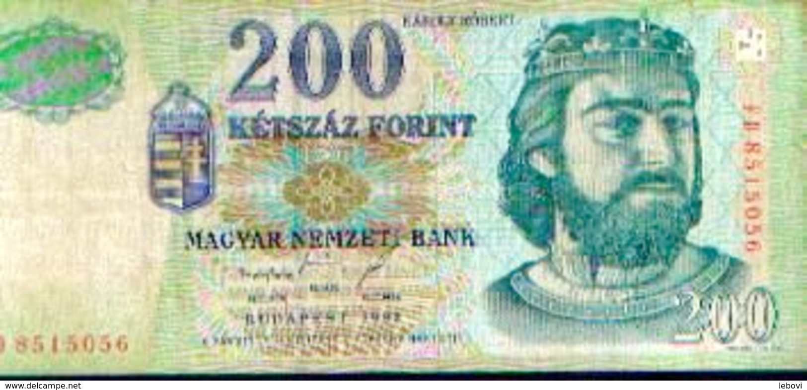 HONGRIE : 200 FORINT 1998 - Hongrie