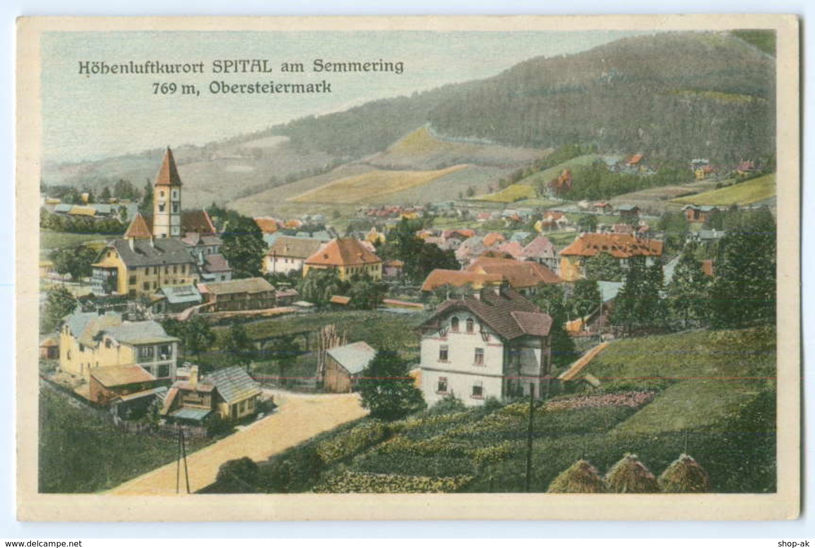 T3219/ Spital Am Semmering  Obersteiermark AK Ca.1920 - Sonstige & Ohne Zuordnung