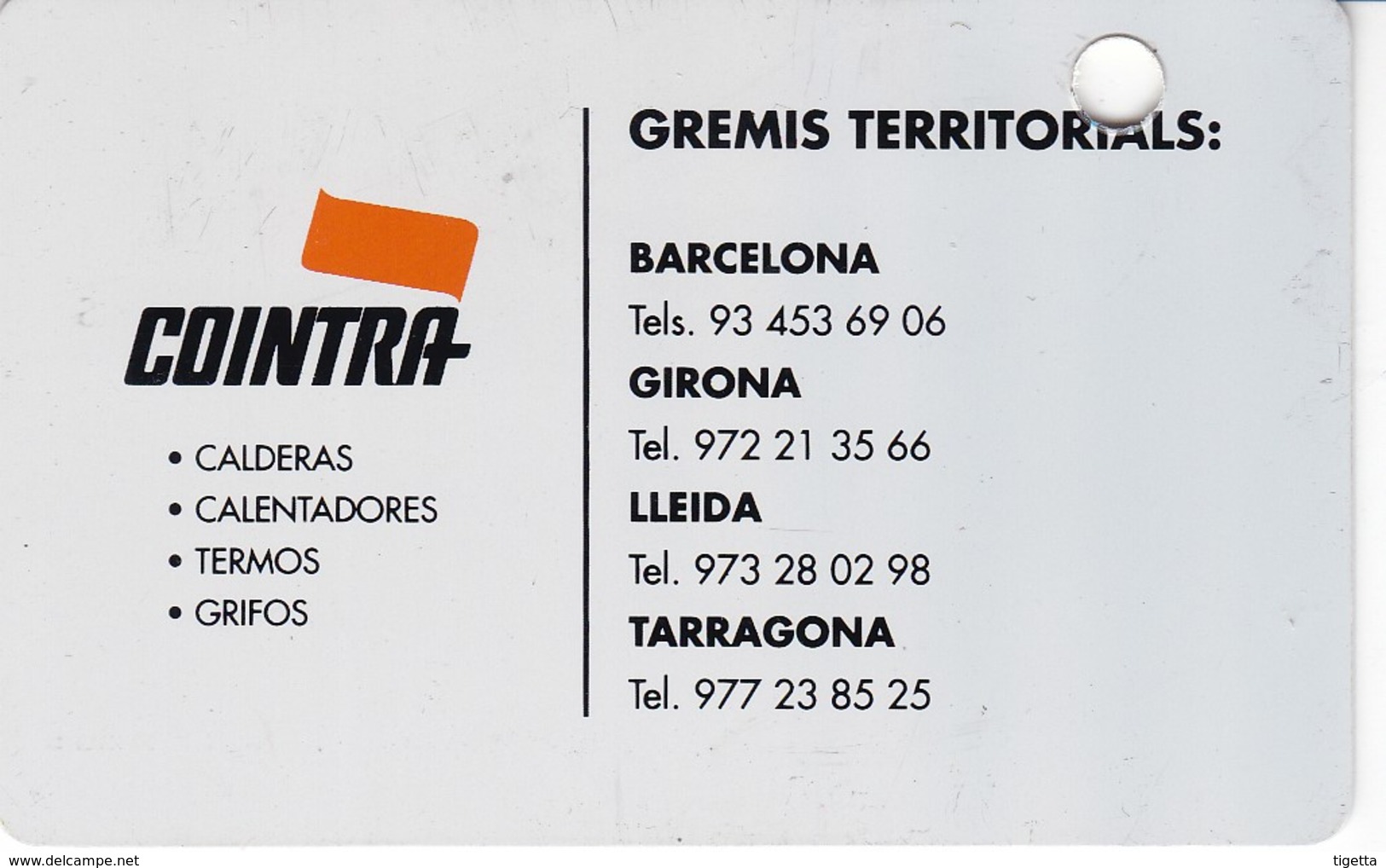 SCHEDA TESSERA FERCA FEDERACIO CATALANA D' INSTALLADOR   NON ATTIVA - Altri & Non Classificati