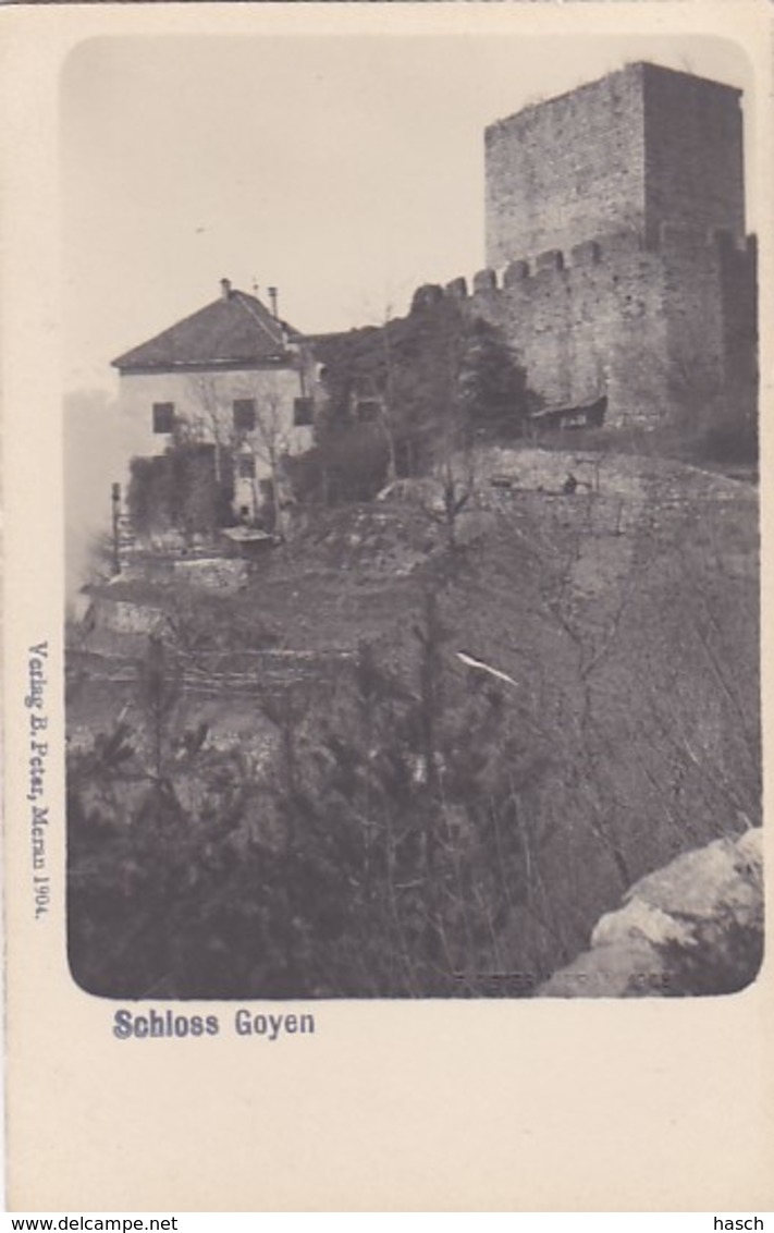 4811177Schloss Goyen. (Verlag B. Peter, Meran 1904.) - Bolzano