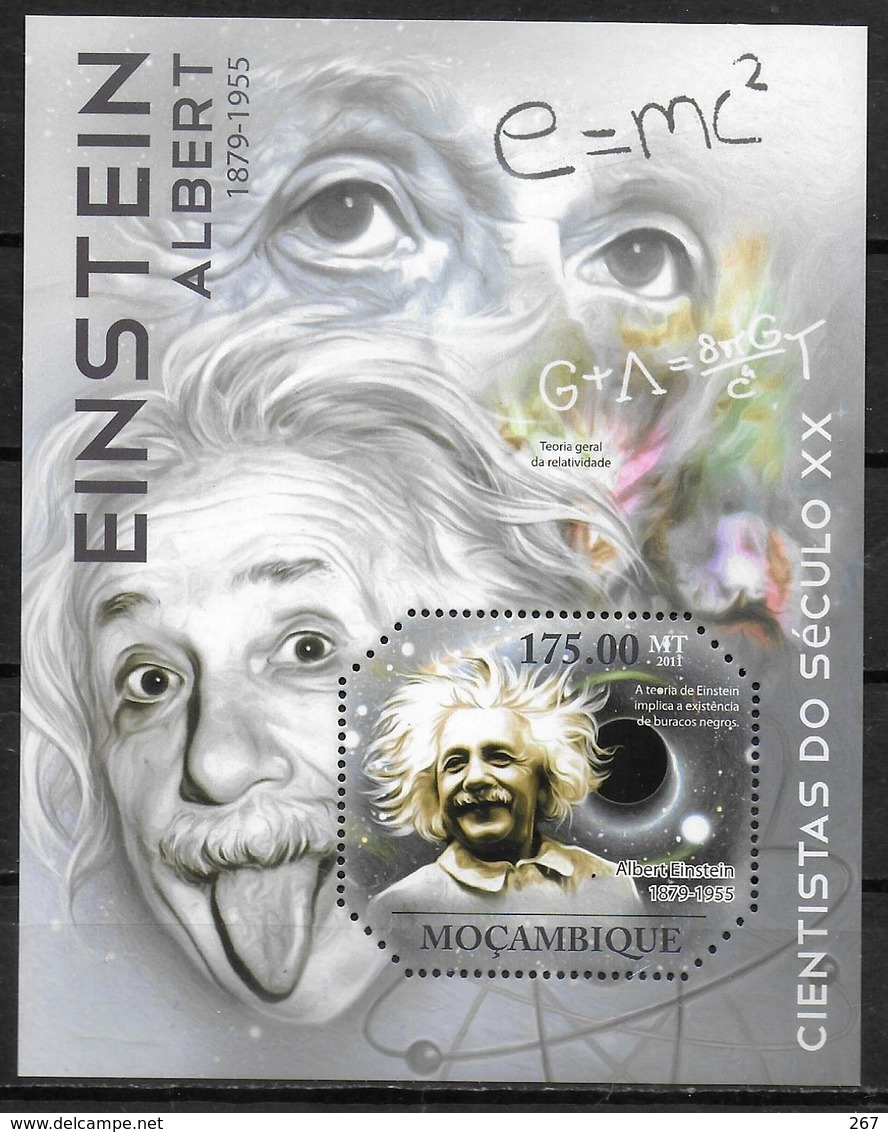 MOZAMBIQUE   BF 424   * *  ( Cote 16e ) Abert Einstein - Albert Einstein