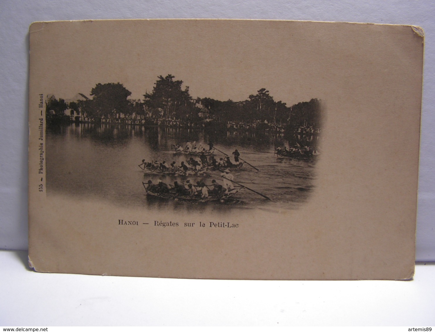 CPA CARTE POSTALE VIET NAM VIETNAM HANOI REGATE SUR LE PETIT LAC 731 - Vietnam