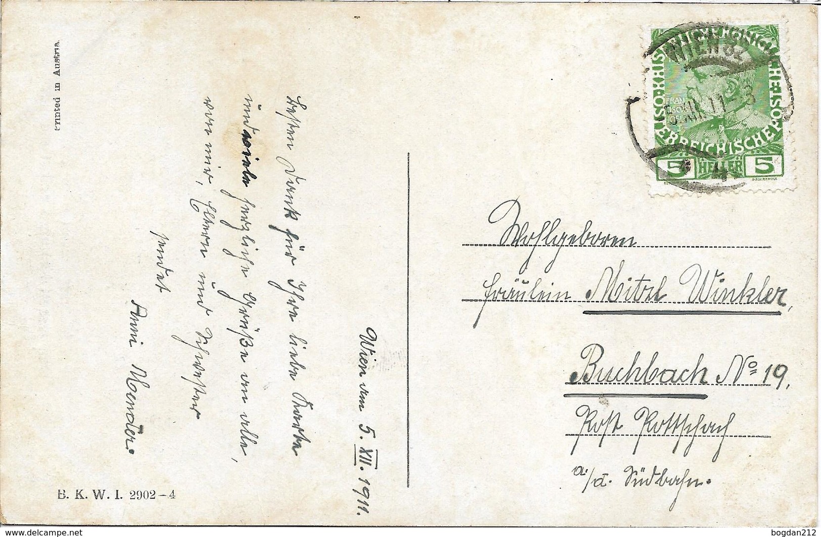 1911 - KRAMPUS , Gute Zustand, 2 Scan - Sonstige & Ohne Zuordnung