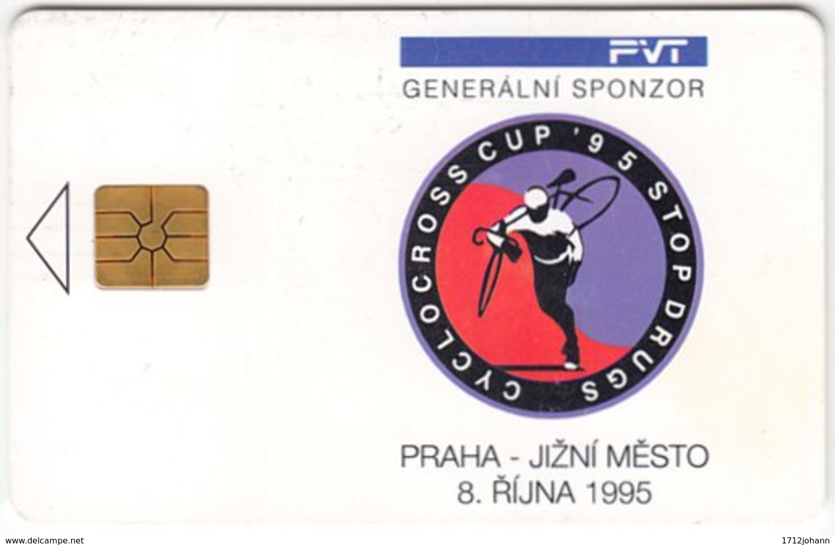 CZECH REP. C-968 Chip Telecom - Event, Sport, Cycling - Used - Czech Republic