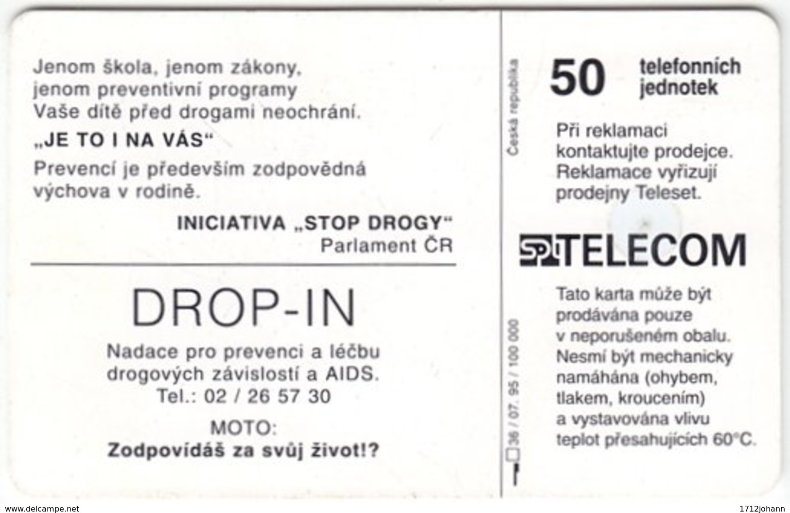 CZECH REP. C-968 Chip Telecom - Event, Sport, Cycling - Used - Czech Republic