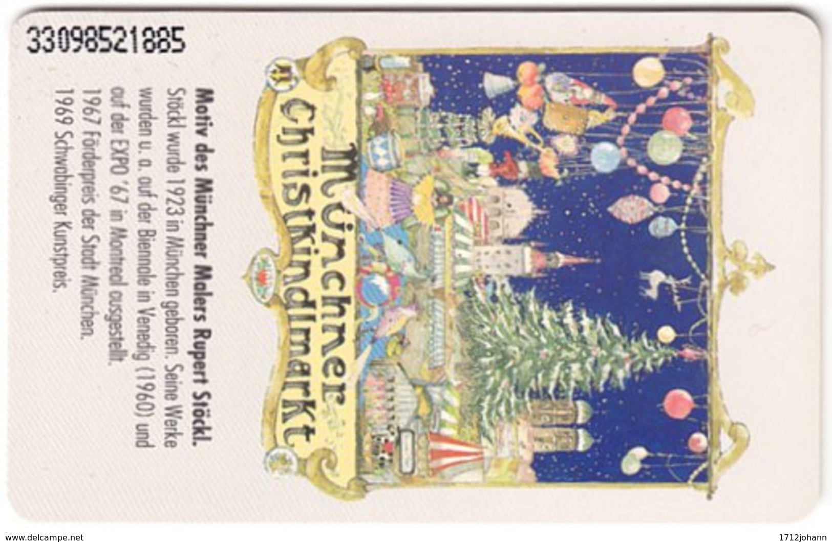 GERMANY K-Serie A-263 - 10.93 - Occasion, Christmas - MINT - K-Serie : Serie Clienti