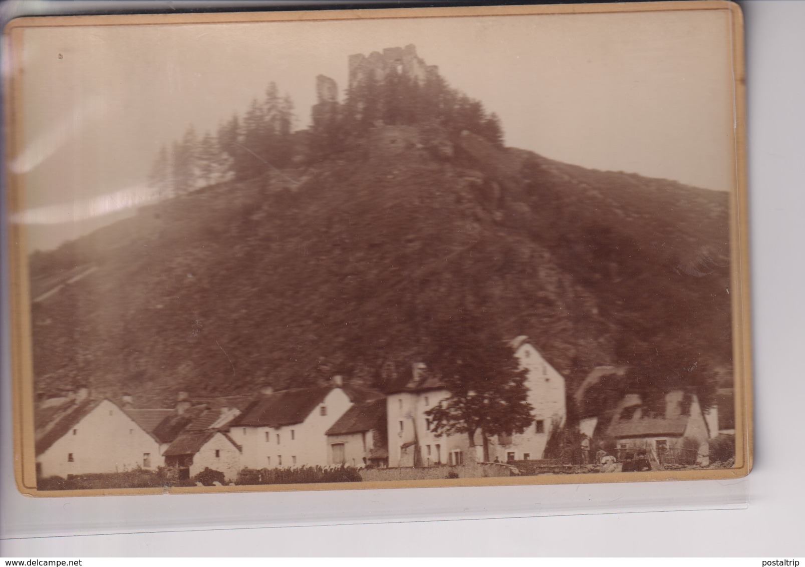 BRANDENBURG N MAROLDT DIEKIRCH GRAND DUCHE LUXEMBOURG   DEUTSCHLAND GERMANY 16*10CM CABINET PHOTOGRAPHS - Ancianas (antes De 1900)