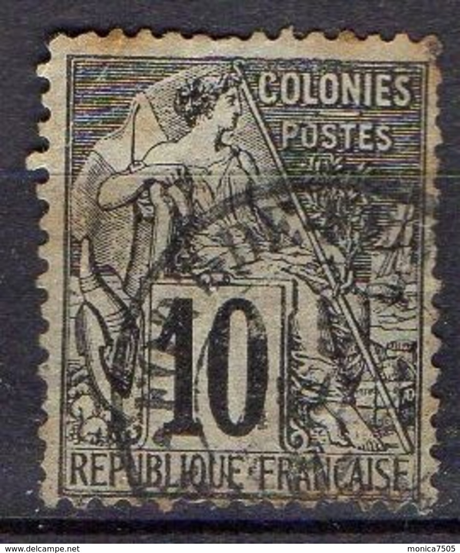 COLONIE/MARTINIQUE ( POSTE ) : Y&T N° 50 TYPE  ALPHEE  DUBOIS   TIMBRE  BIEN  OBLITERE , A  VOIR . - Oblitérés