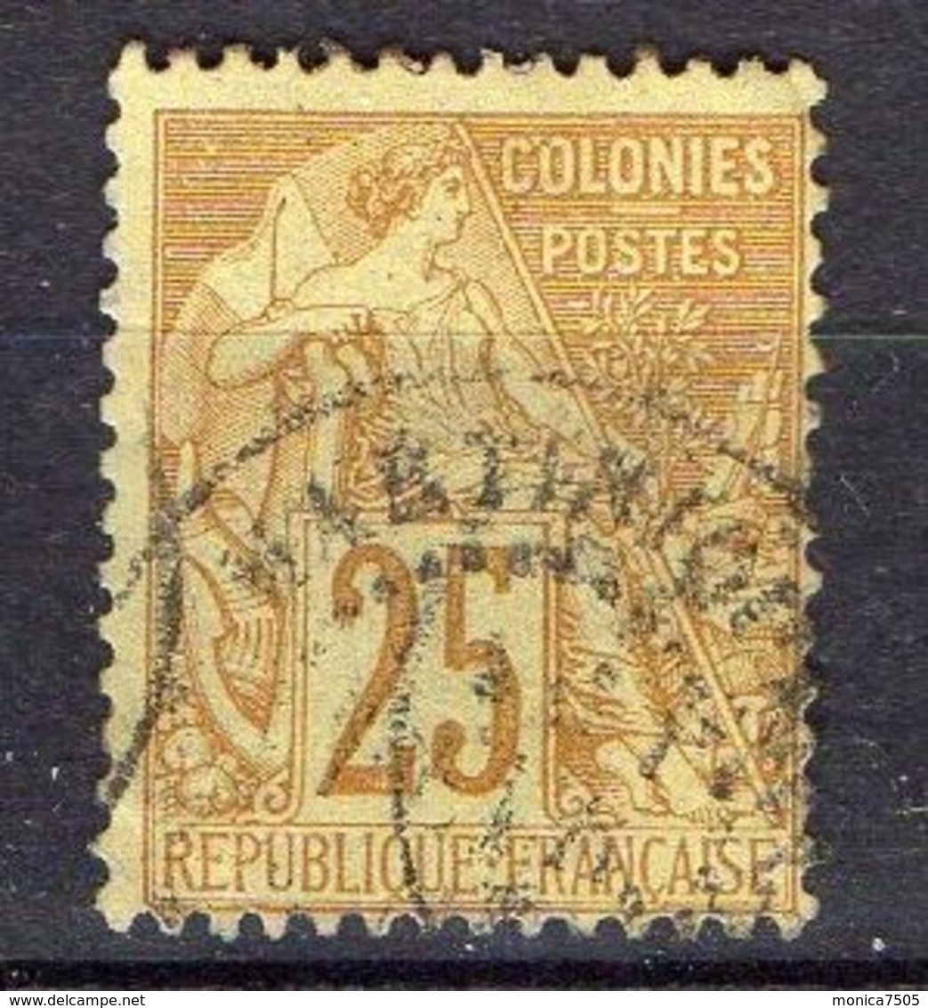 COLONIE/MARTINIQUE ( POSTE ) : Y&T N° 53 TYPE  ALPHEE  DUBOIS   TIMBRE  BIEN  OBLITERE , A  VOIR . - Oblitérés