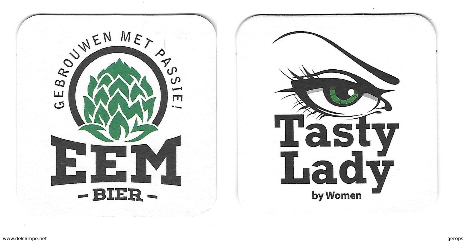 149a Proefbrouwerij Lochristi Eem Bier Rv Tasty Lady By Women - Sotto-boccale