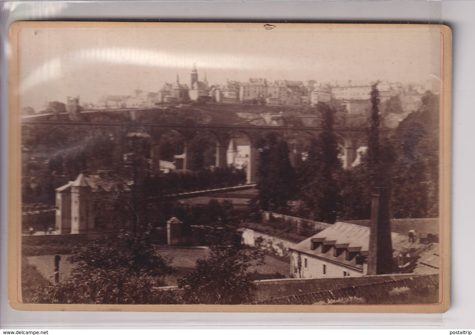 N MAROLDT DIEKIRCH GRAND DUCHE LUXEMBOURG  LUXEMBURG   16*10CM CABINET PHOTOGRAPHS - Ancianas (antes De 1900)