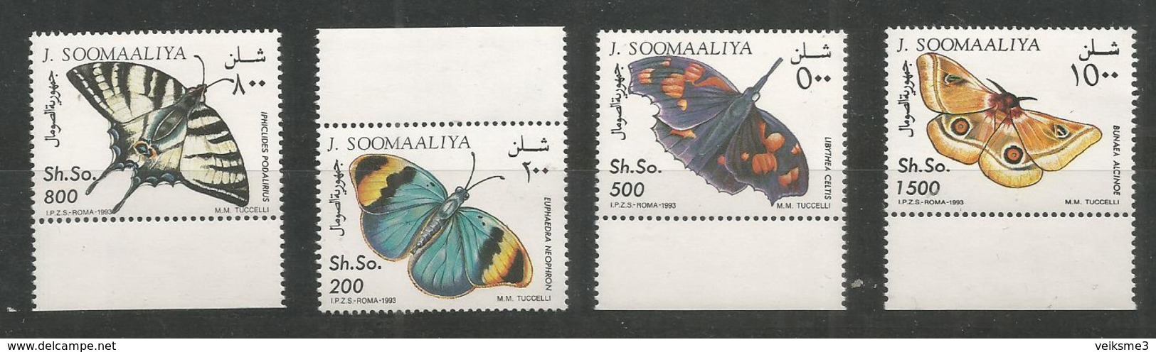 SOMALIA - MNH - Animals - Insects - Butterflies - Mariposas