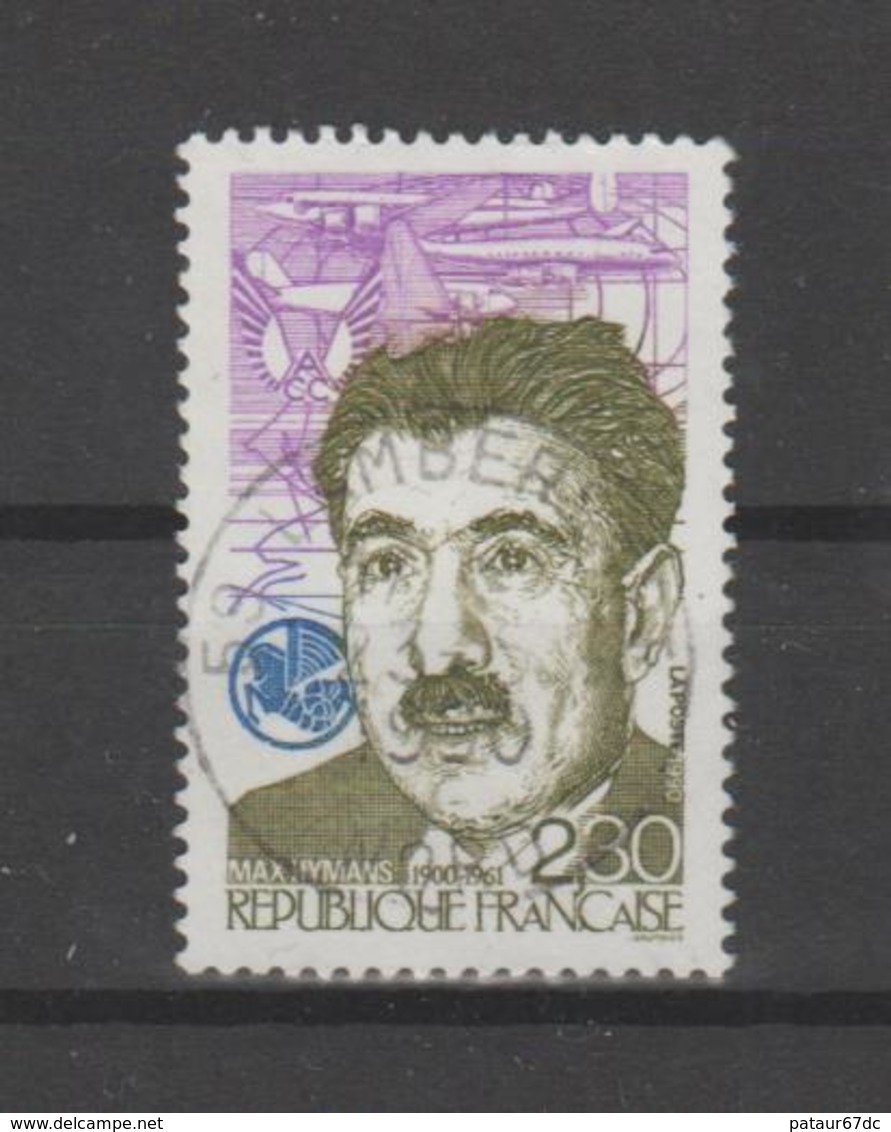 FRANCE / 1990 / Y&T N° 2638 : Max Hymans - Choisi - Cachet Rond (1990) - Oblitérés