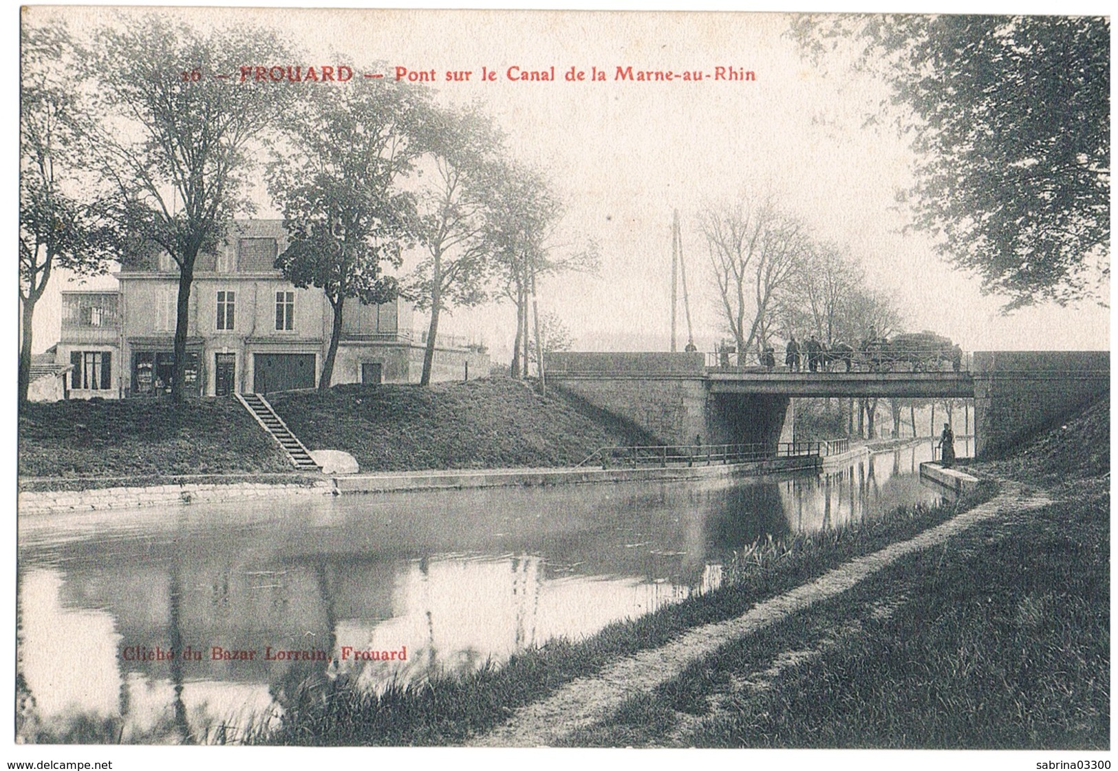 Frouard - Pont Sur Le Canal De Le Marne Au Rhin. D5 - Frouard