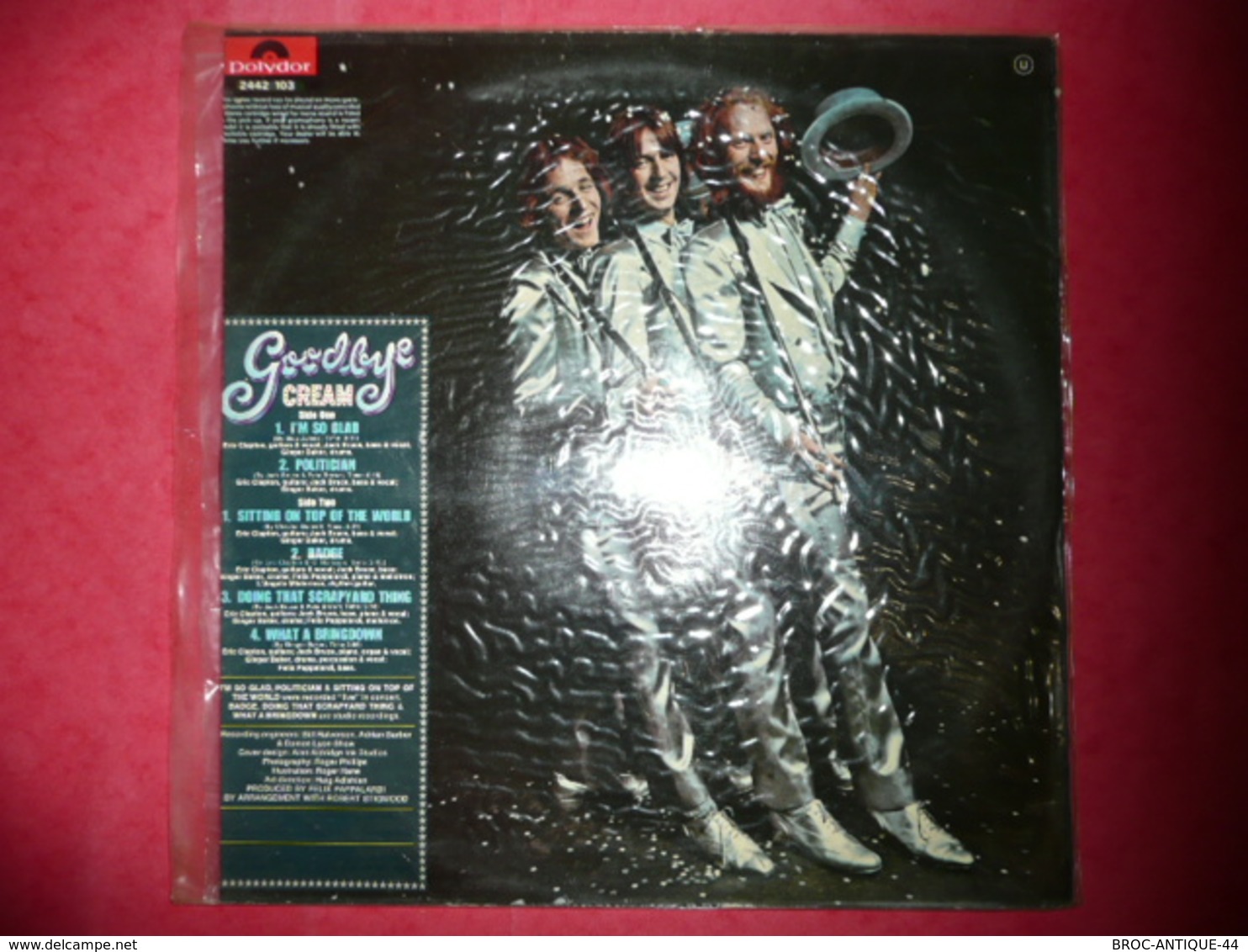 LP N°1494 - CREAM - GOODBYE - COMPILATION 6 TITRES ***** BLUES HARD ROCK PSYCHEDELIC - Rock