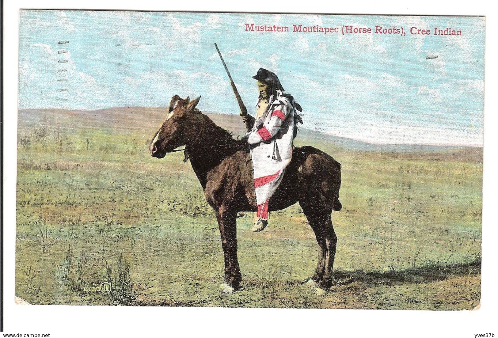 CANADA - Mustatem Moutiapec (Horse Roots), Cree Indian - Non Classés