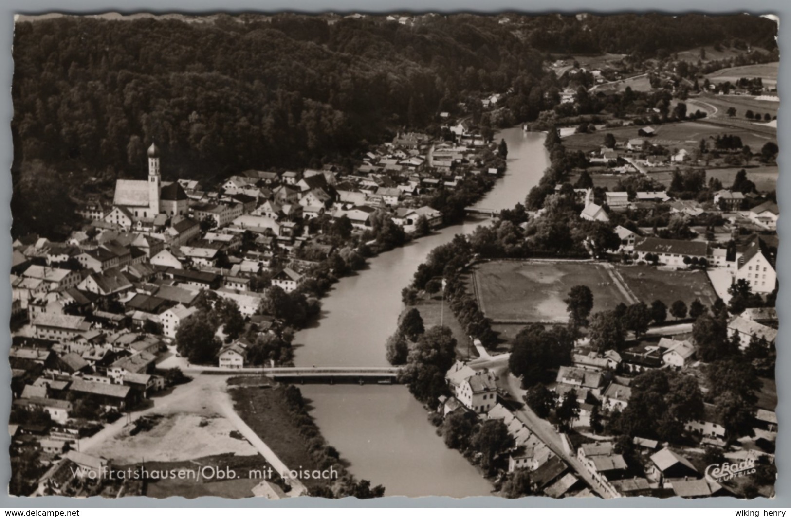 Wolfratshausen - S/w Mit Loisach - Wolfratshausen