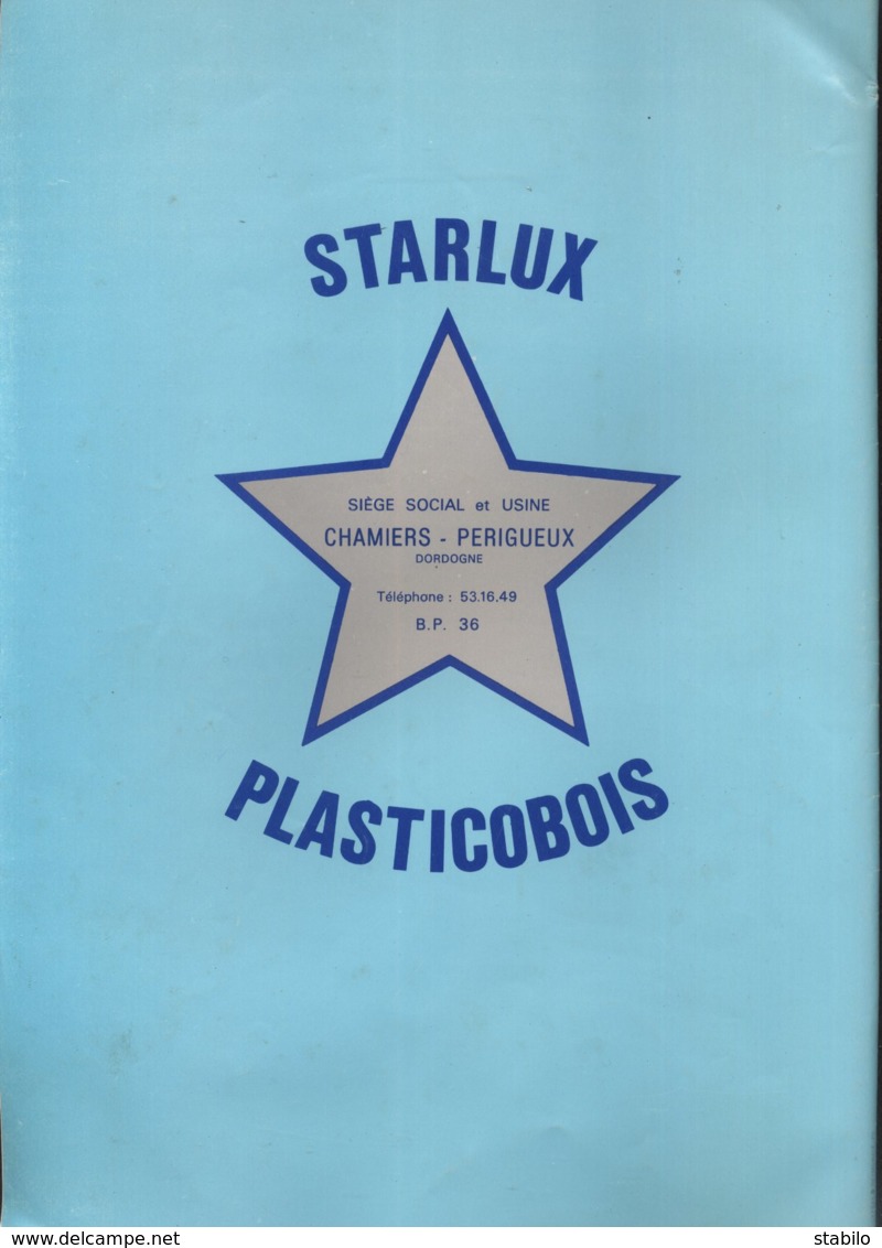 STARLUX - TARIF-CATALOGUE 1984 - Figurines