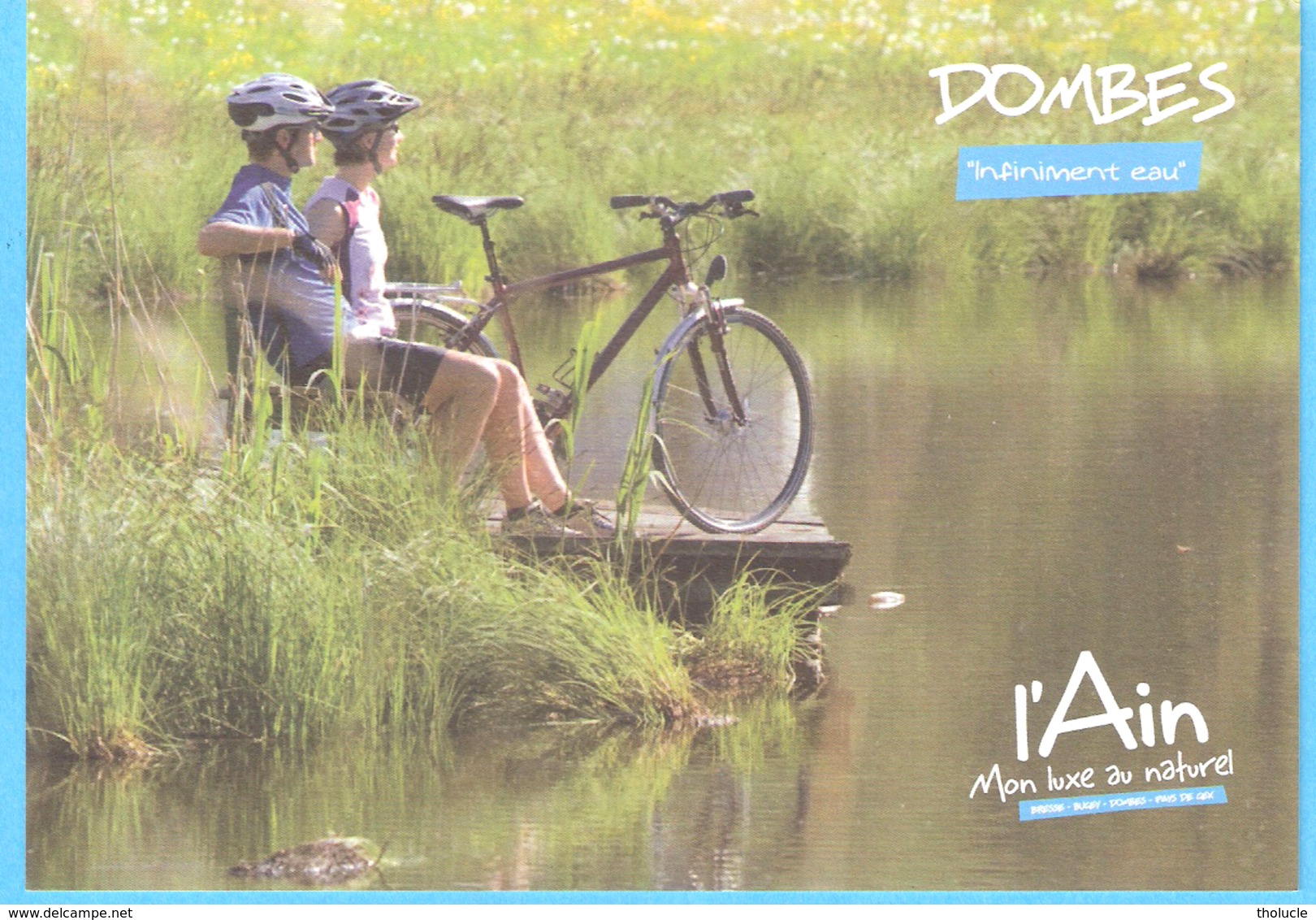 L'Ain-Mon Luxe Au Naturel-Vélo Aux Bords Des Dombes-Pause Au Bord De L'étang (Cyclisme -Sport De Loisir) - Cyclisme