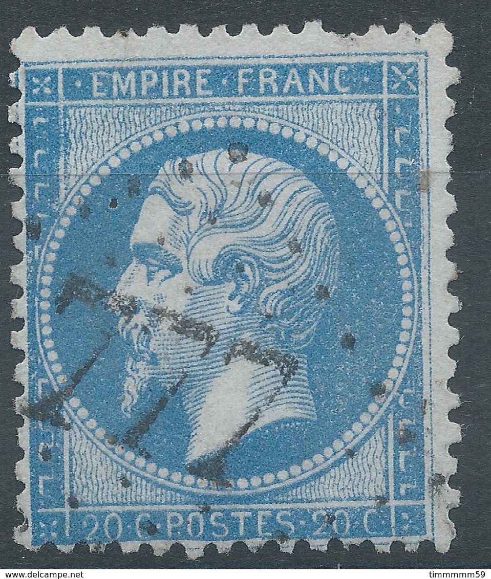 Lot N°52637  Variété/n°22, Oblit GC 777 Caudebec, Seine-Inférieure (74), Ind 4, Filet OUEST, Ligne Sous Postes Et Gréque - 1862 Napoléon III