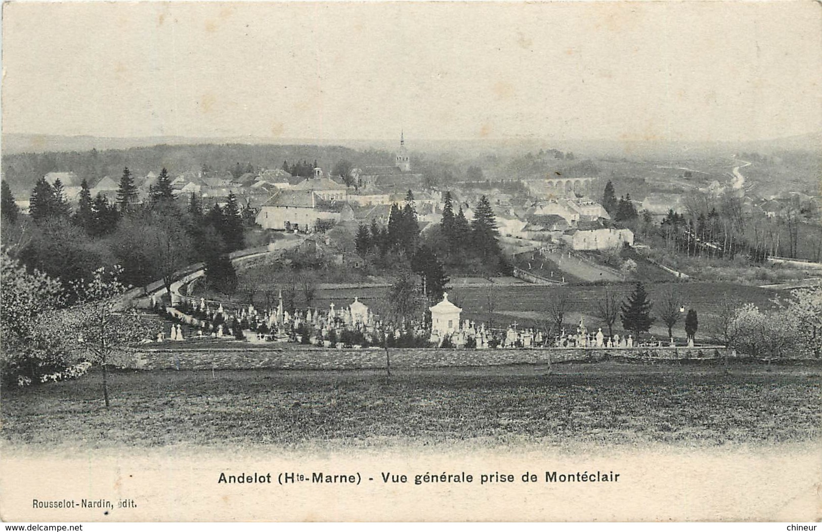 ANDELOT VUE GENERALE PRISE DE MONTECLAIR - Andelot Blancheville