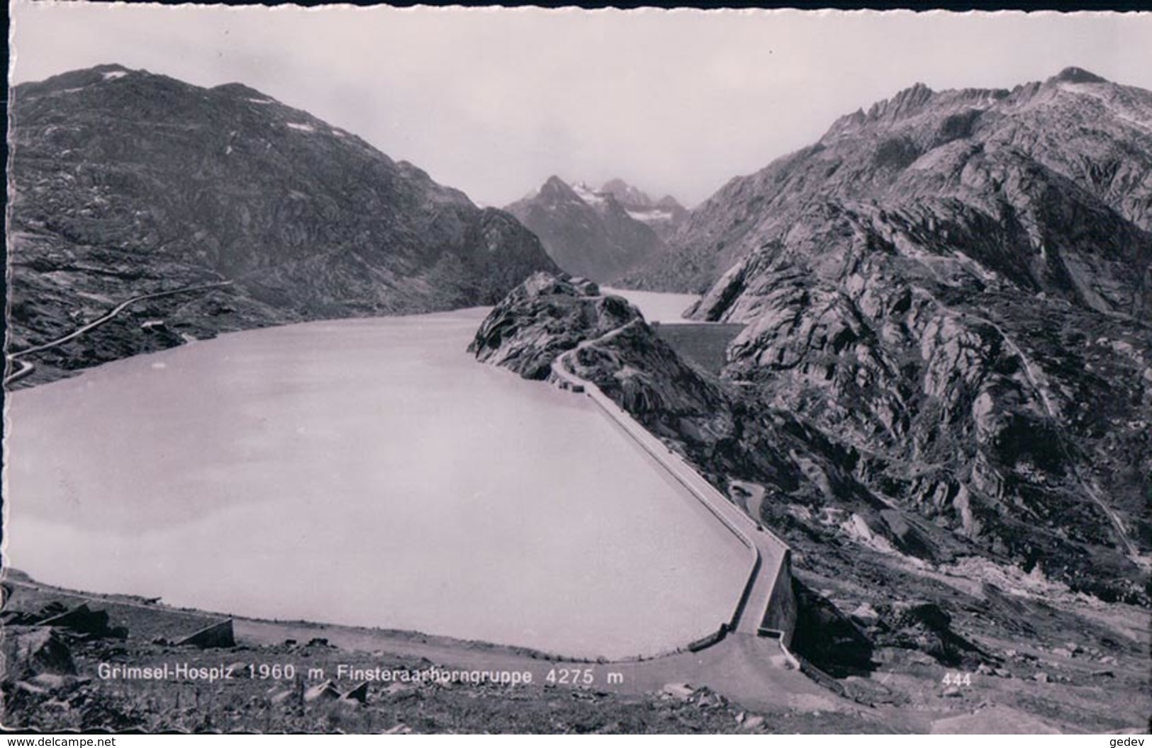 Grimsel-Hospiz, Barrage Du Grimsel (444) - Autres & Non Classés