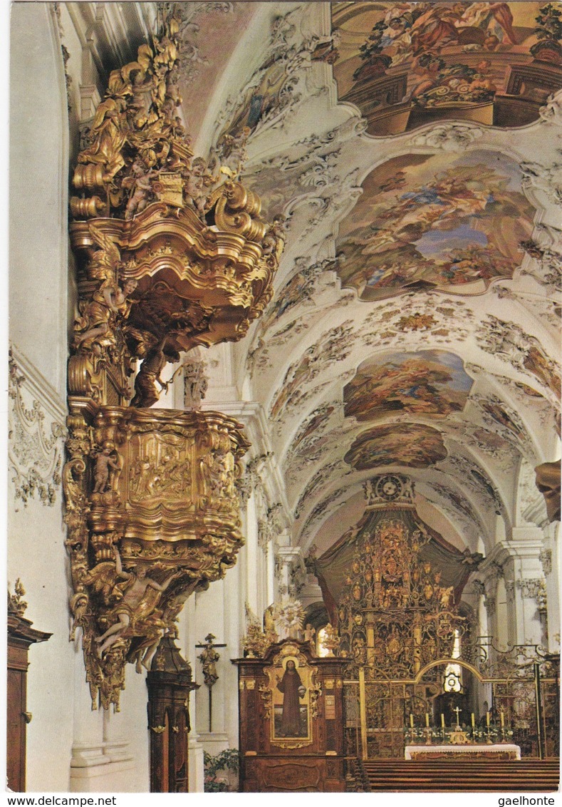 E1828 STAMS I. OBERINNTAL / TIROL - STIFTSKIRCHE - BAROCKKANZEL VON ANDRÄ KÖLLE - Stams