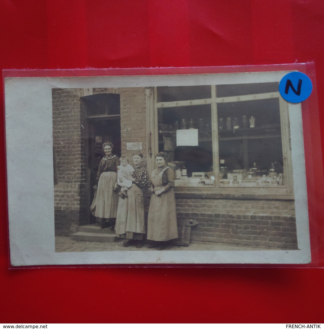 CARTE PHOTO COMMERCE DEVANTURE EPICERIE LIEU A IDENTIFIER ? - Da Identificare