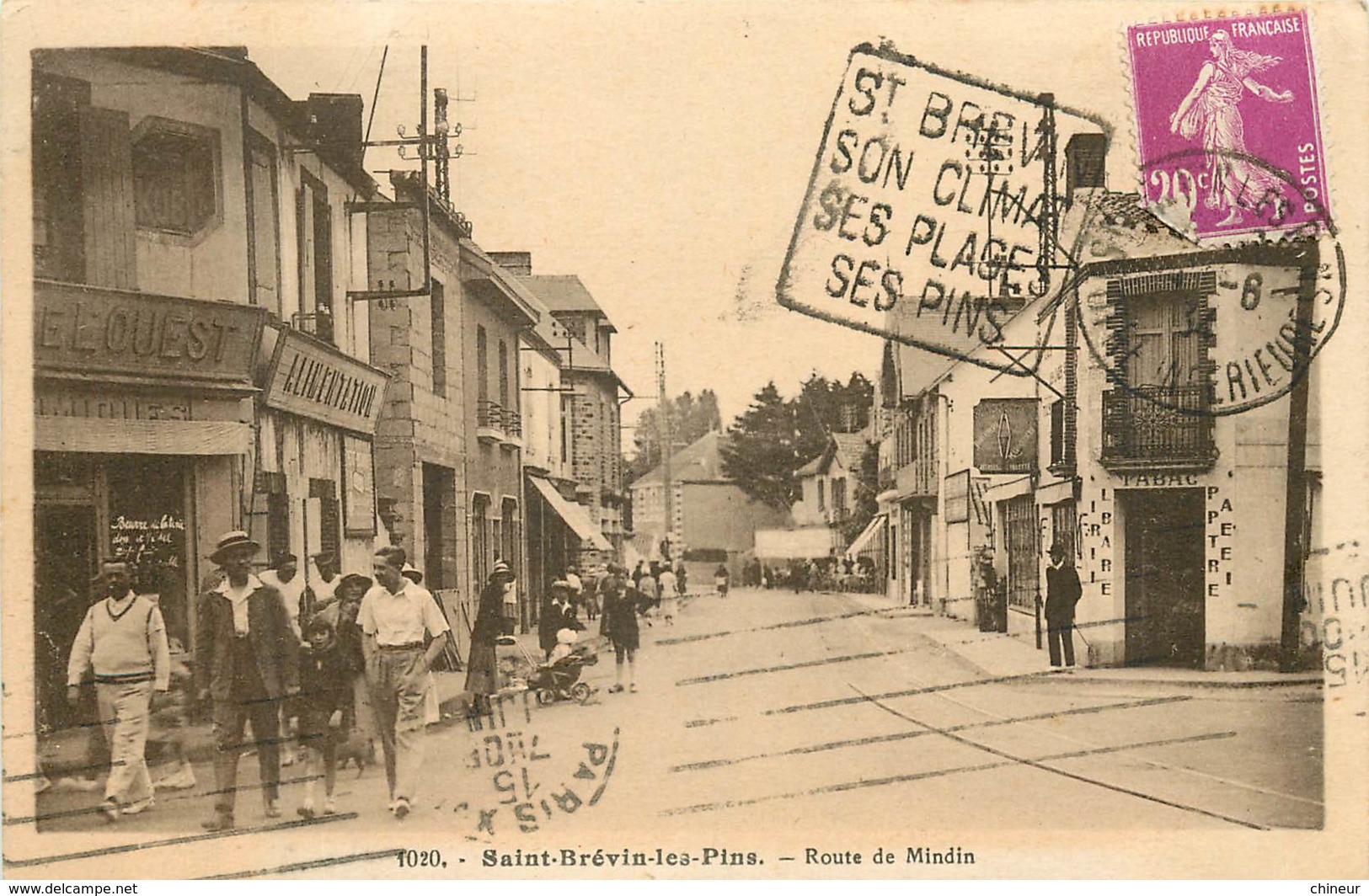 SAINT BREVIN LES PINS ROUTE DE MINDIN - Saint-Brevin-les-Pins