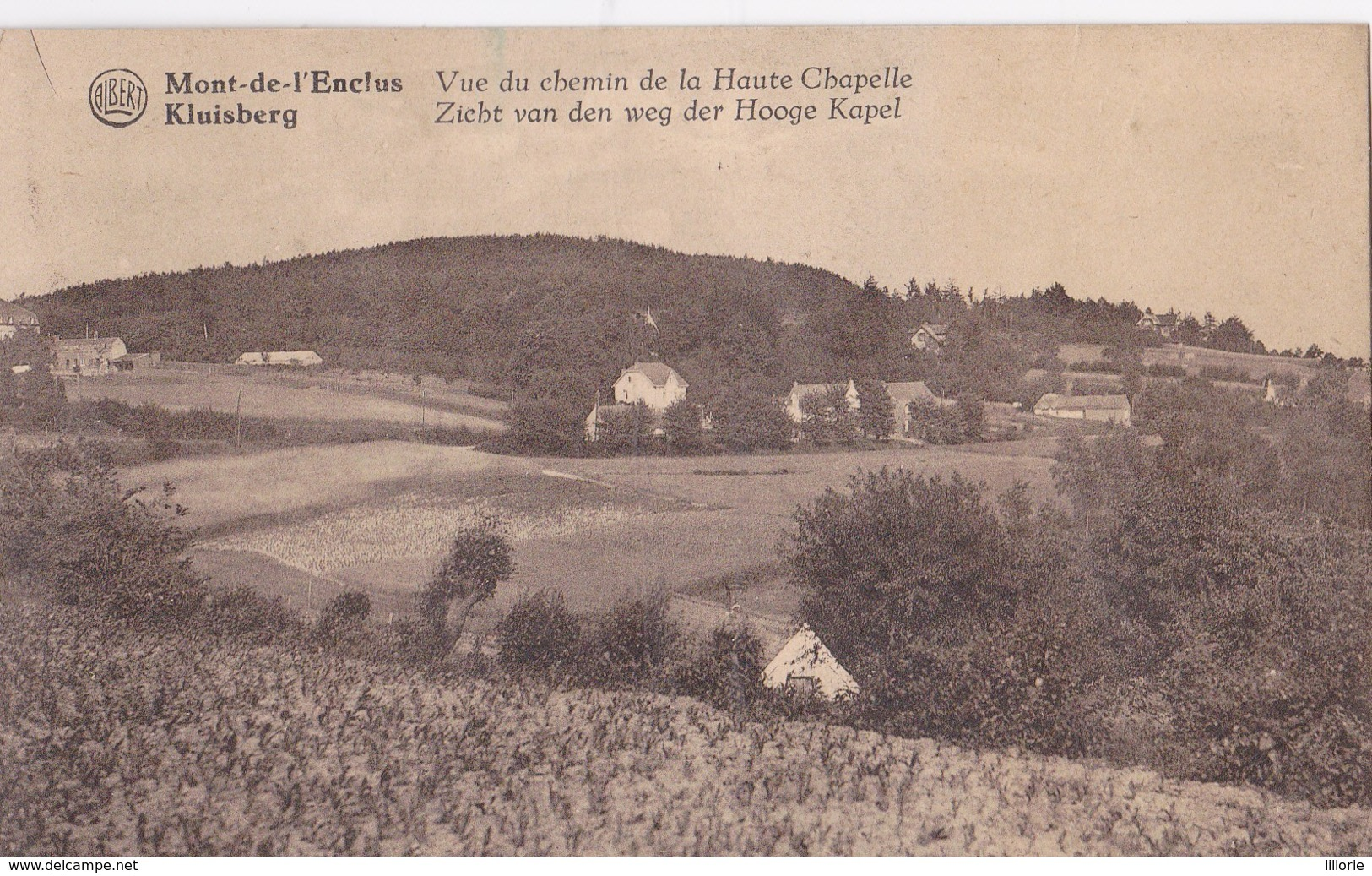 Mont-de-l'Enclus Kluisberg Vue Du Chemin De La Haute Chapelle - Kluisbergen