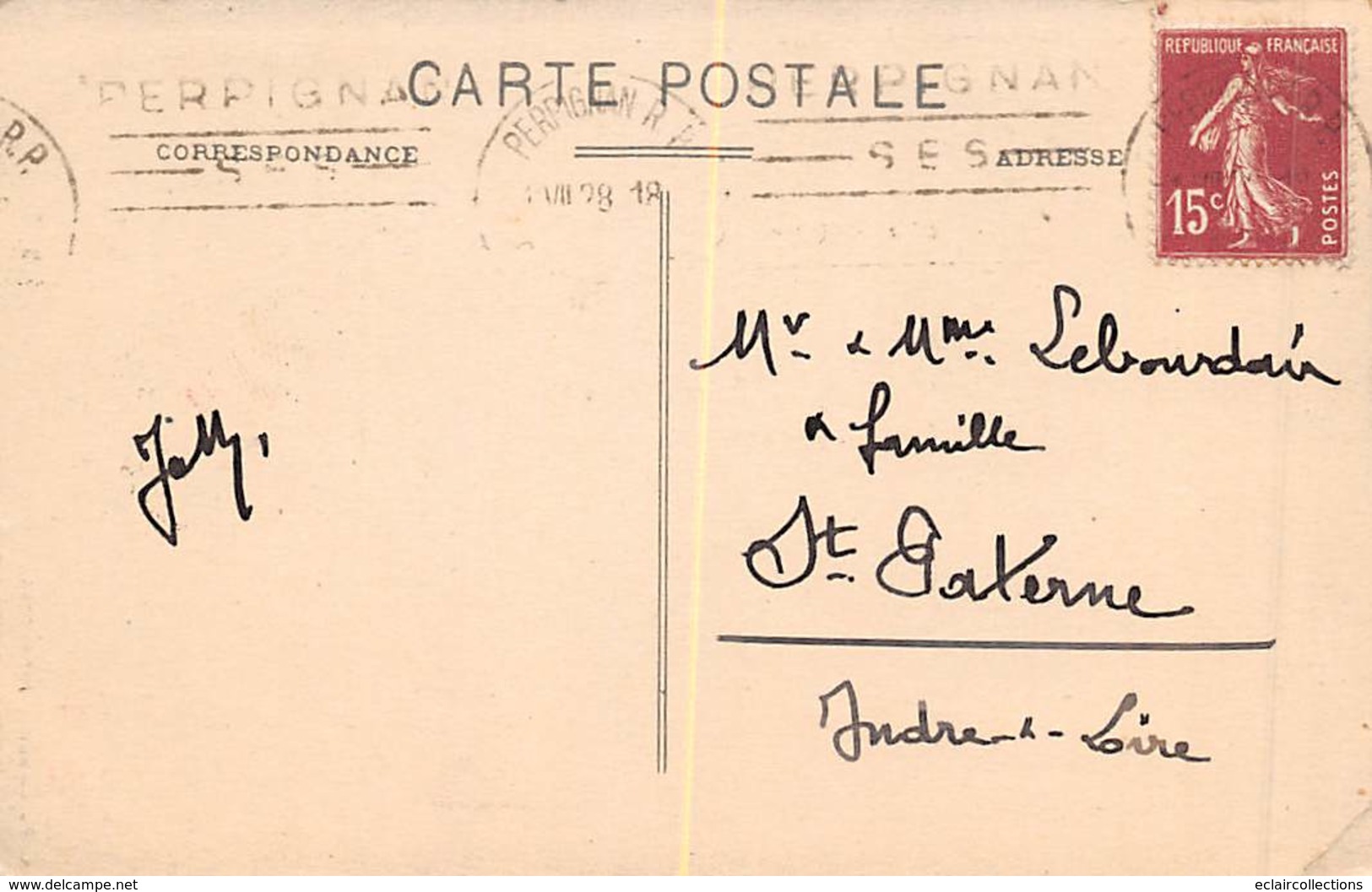 Mont-Louis       66         Maison Natale Du Maréchal Joffre  Peut-être Sa Signature Au Dos          (voir Scan) - Otros & Sin Clasificación