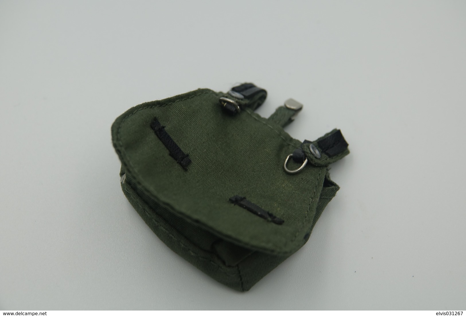 Vintage DRAGON IN DREAMS PARTS : GERMAN WAFFEN SS BREAD BAG - Original - Scale 1/6 - DRAGON DID - Action Man