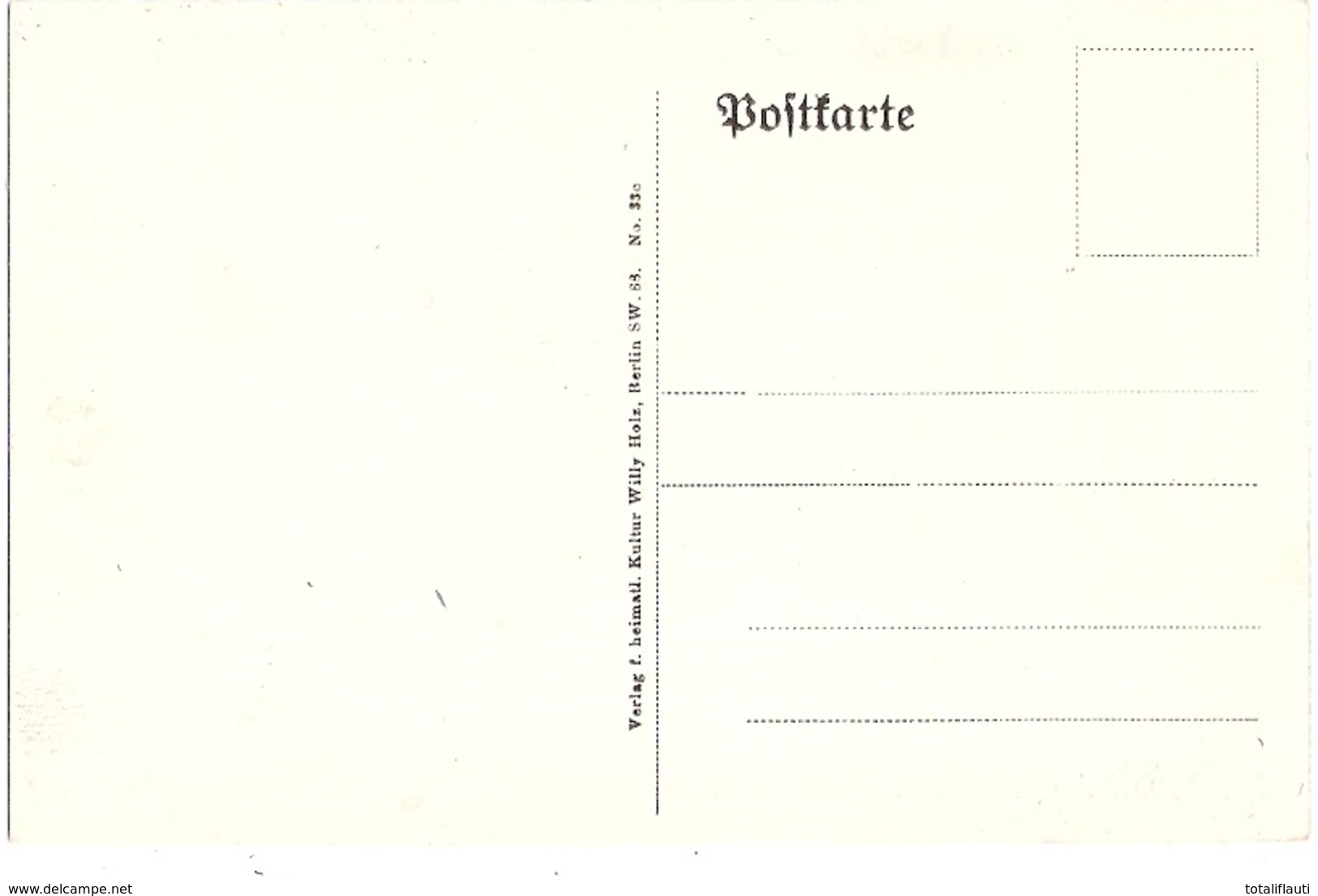 MELCHOW Mark Landkreis Barnim Amt Biesenthal Forsthaus Wildtränke Belebt TOP-Erhaltung Ungelaufen - Biesenthal