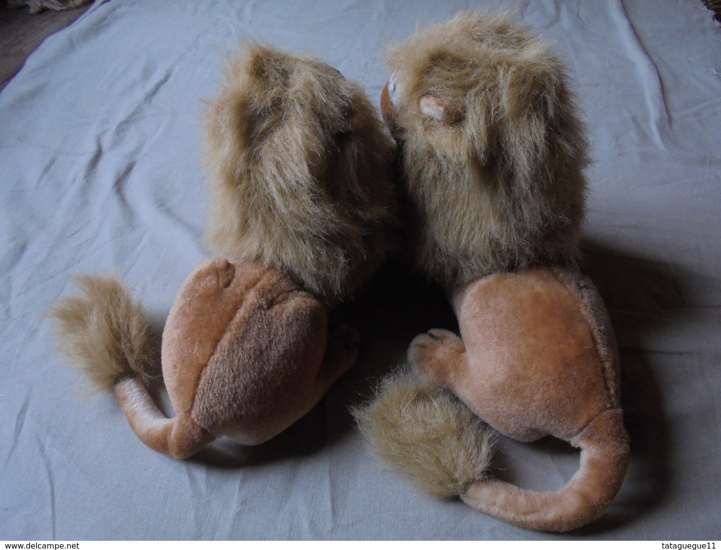 Couple de Lions en peluche