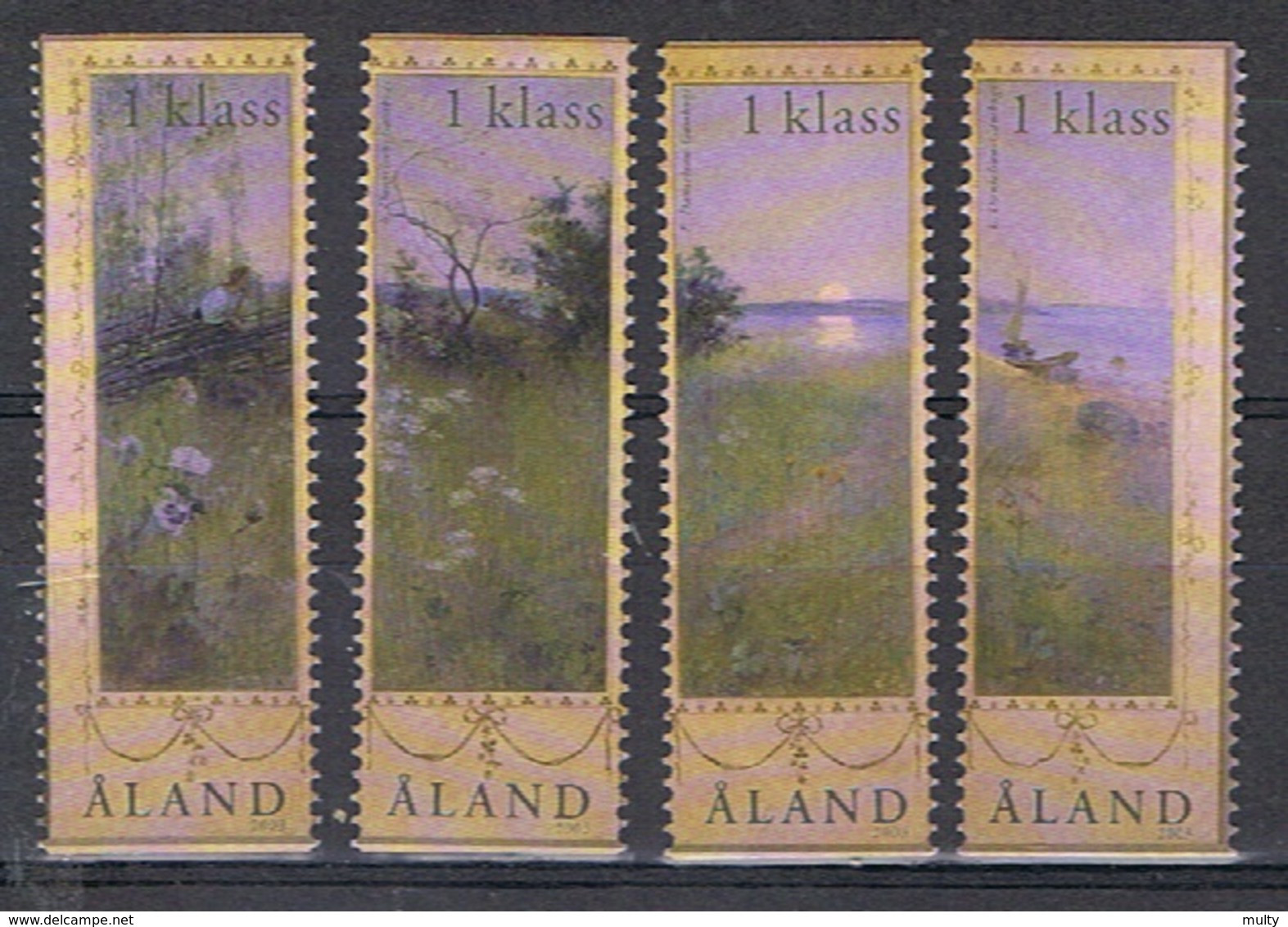 Aland Y/T 219 / 222 (**) - Aland