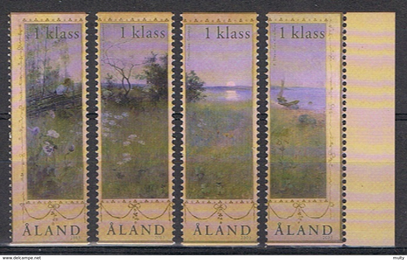 Aland Y/T 219 / 222 (**) - Aland