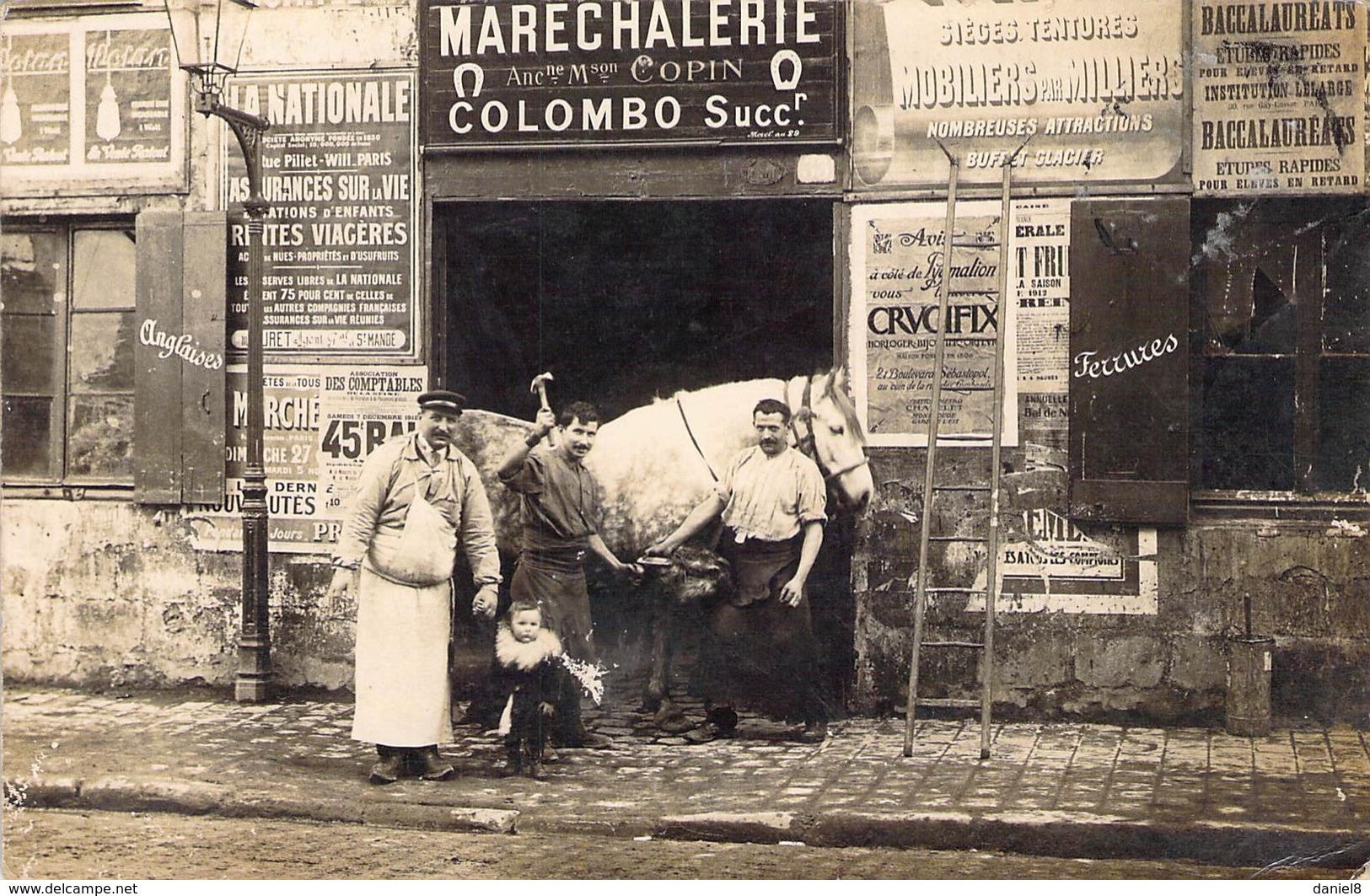 PARIS - Maréchalerie COLOMBO, Ancienne Maison COPIN - Petits Métiers à Paris